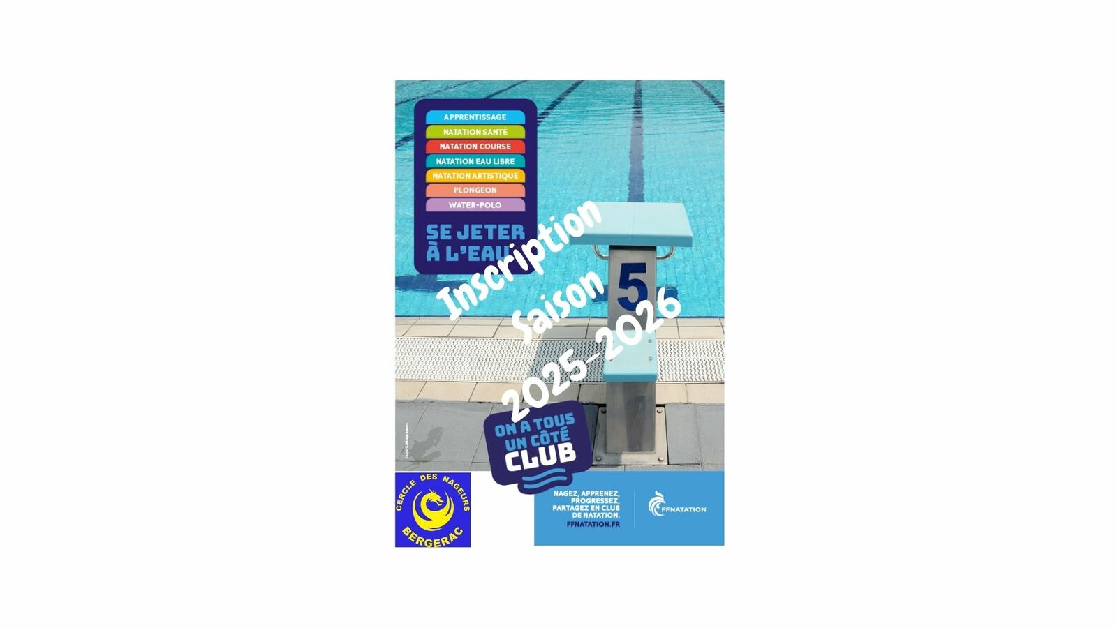 Les inscriptions sont en lignes