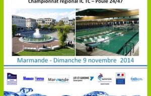 interclubs à Marmande le 9 novembre 2014