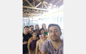 7 nageurs du club en stage à Perpignan