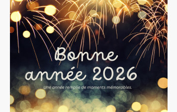 Meilleurs voeux 2026