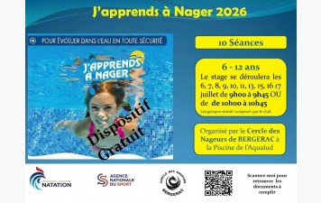 J'apprends à Nager 2026