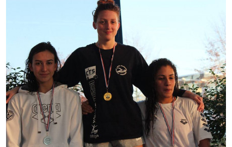 Record Régional toutes catégories pour Mélanie en 33.04 sur 50m Brasse 
